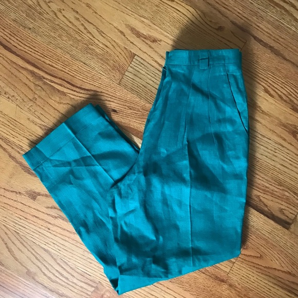 Liz Claiborne Pants - Vintage Linen Liz Claiborne Pants Green
